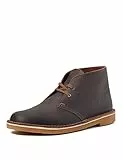 Clarks Herren Desert Boot Bushacre 3 Chukka-Stiefel, Beeswax, 42.5 EU