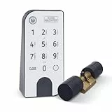 BURG-WÄCHTER Elektronisches Türschloss secuENTRY für Haustüren, Bedienung mit Zahlencode, App oder Funkschlüssel, Inkl. Zylinder, Entry Home 2.0