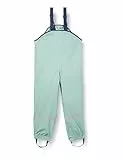Playshoes Matschhose Regenlatzhose Ungefüttert Unisex Kinder Wind- und wasserdichte Regenhose Regenbekleidung, grün Pastell, 116