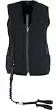 Covalliero Airbag-Weste Manege, Sicherheitsweiste, Schutzweste, Protektor, Nylon, schwarz, Reiter, Reiterin, inkl. Kartusche, L, Körpergröße 170 cm - 180 cm, Brustumfang 90 cm, Rückenlänge 35 cm