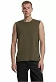 Brandit T-Shirt Sleeveless, Farbe: Olive, Größe: 4XL