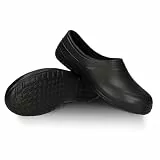 FUZZIO Leichte Clogs Damen, Komfortable Clogs Herren, Gartenschuhe Herren - Gartenclogs Gefüttert, Gartenschuhe Damen Gefüttert, Gummischuhe Geschlossen