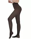 CAMPSNAIL Thermo Strumpfhose Damen Warme Winter Leggings Fleece Gefütterte Thermostrumpfhose Dicke Gefälschte Durchscheinend Plüschstrümpfe Pantyhose