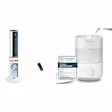 Levoit 20dB sehr leiser Turmventilator, 26W Ventilator mit DC Motor+‎Classic 160-2,5L Mini Luftbefeuchter