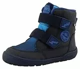 Lurchi Jimmy Barefoot-TEX Stiefelette, Navy-royal, 29 EU Weit
