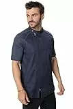 Chef Works Herren Varkala Chef Coat Kochmantel, GRAU, Medium