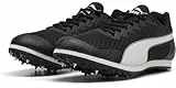 Puma Evospeed Star 9 Junior Leichtathletikschuh für Kinder, Puma Schwarz Puma Weiß, 34 EU