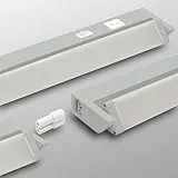 max K O M F O R T LED Unterbauleuchte SERA-L 90cm schwenkbar grau – Küchenlampe mit Schalter & 3-Stufen-Dimmfunktion, 14W, CCT Farbwechsel warmweiß/neutralweiß/kaltweiß, 1400lm, IP20