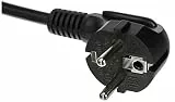 C2G 80606 1M C5 Laptop Strom Kabel (IEC60320C5 to CEE 7/7) 3 Foot Cloverleaf Strom Cord