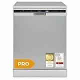 Exquisit GSP56314-030C Geschirrspüler freistehend 60 cm Spülmaschine Silber