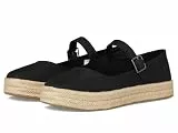 Toms Carolina Mary Jane für Damen, Schwarz, 5