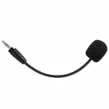 Ersatz-Spielmikrofon für Corsair HS35 & HS45 Stereo-Gaming-Headset der Serie auf PS4 PS5 Xbox One PC, abnehmbares 3,5-mm-Boom-Mikrofon mit Geräuschunterdrückung