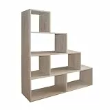 HTI living Bücherregal Thekla 11430 Stufenregal Raumteiler Sonoma