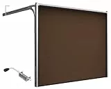DoorHan Sektional Garagentor mit Stecker | zu Selbstmontage | Größen wählbar | 4 Farben (2750 x 2280 RAL 8014 Sepiabraun)