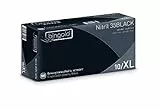 Einmalhandschuhe Nitril 35BLACK, schwarze Nitrilhandschuhe, Größe XL, 100-er Pack