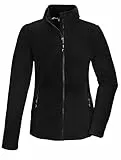 killtec Damen Fleecejacke mit Stehkragen KOW 3 WMN FLC JCKT, schwarz, 42, 43293-000