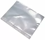 VELOFLEX 4355310 - Klarsichthüllen DIN A5, 10 Stück, 75 my, dokumentenecht, Prospekthüllen aus glasklarer PP-Folie, Klarsichtfolien, Sichthüllen