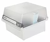 HAN SPECIAL EDITION 965-S-631 Karteikasten Lichtgrau max. Anzahl der Karten: 800 Karten DIN A5 quer mit Schloss