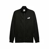 PUMA Unisex ESS No. 1 Logo Poly Track Jacket Trainingsjacken, PUMA Black,
