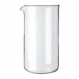 Bodum Ersatzglas zu Kaffeebereiter 8 Tassen, 1.0 L, Durchmesser 9.6 cm