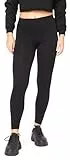 Bellivalini Damen Thermo Leggings Gefüttert für Winter Warme Apre Ski BLV50-320 (Schwarz, S)