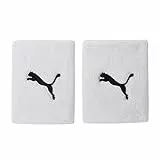 PUMA Schweißband Team long Wristband, White, One size, 051917 02