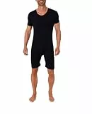 Normann Care Pflegebody Kurzarm - Unisex - mit diagonalem Reißverschluss am Rücken - 64612, Grösse:XL, Farbe:Navy