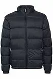 Blend BHOuterwear Herren Steppjacke Jacke Winterjacke mit Stehkragen Reißverschlusstaschen Regular fit, Größe:XXL, Farbe:Black (194007)
