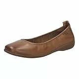 Josef Seibel Damen Klassische Ballerinas Fenja 01,Weite G (Normal),sportlich,Ballerinen,Halbschuhe,Sommerschuhe,Slipper,Camel,39 EU
