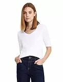 Damen Basic T-Shirt mit blickdichter Front