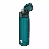 Super Sparrow Trinkflasche 1L - TouchSip Wasserflasche - BPA-frei - Ideale Sportflasche - Strohhalm Tritan Flasche für Sport, Outdoor und Camping - Leicht, Nachhaltig