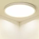 zemty Deckenlampe LED Deckenleuchte Flach, 24W 2400LM 5Farben-2700K/3000K/4000K/5000K/6500K Lampen Decke, Ø30x1.7cm Ultra Dünn Rund Schlafzimmerlampe für Kinderzimmer Küchen Badezimmer