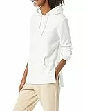 Amazon Essentials Damen Tunika-Sweatshirt aus Fleece mit Kapuze, Elfenbein, L