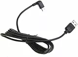 Kfz-Ladegerät für Tomtom – rechtwinkliges Micro-USB-Kabel 1,5 m – zum Aufladen und Synchronisieren von PCs – TomTom GO, GO Live, Rider, Start, Via Live und alle Micro-USB-Geräte