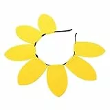 BESTOYARD Sonnenblumen-Stirnband Make-up-Stirnbänder Sonne Stirnband Kostüm Kopftuch Stirnband halloween oblaten haircharm Haarbänder für Geburtstagsfeiern neuartige Stirnbänder Vlies Yellow