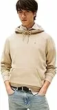 Tommy Jeans Herren TJM Reg Flag Hoodie Dm0dm20742 Kapuzenpullover, Khaki (Silt), XXL EU