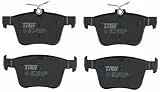 TRW GDB1957 Bremsbelagsatz 4-Teilig für Volkswagen Golf VII (5G1, BQ1, BE1, BE2) 2012-2021 Hinterachse und Andere Fahrzeuge