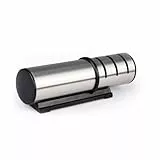 OUNONA Küchenmesserschärfer Schärfsystem Keramische Und Wolfram Slots Kompakt Ergonomisch Rutschfest Für Präzises Schärfen Von Messern Schwarz