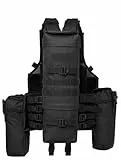 Brandit Herren Tactical Vest, Schwarz, Einheitsgröße EU