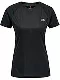 newline Women's Women CORE Running T-Shirt S/S, Schwarz, S