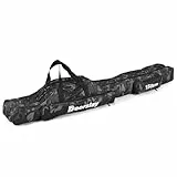 doorslay 3 Schicht Angeltasche Rutentasche, Faltender Angelrute Tasche, Angelrute Werkzeuge Aufbewahrungstasche, Tragbare Angelgerät Tasche 90/120/15