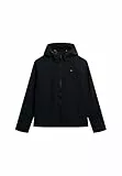 Superdry Herren Kapuzen-Softshell-Trekkerjacke Finster Marineblau L