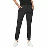 VERO MODA Damen Hose 10225280 Dark Grey Melange S-30