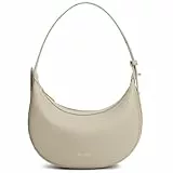 BOSTANTEN Handtasche Damen Klein Umhängetasche Crossbody Hobo Bag for Women PU Leder Schultertasche Damen Klein Handtaschen mit Verstellbares Riemen,Hellbraun