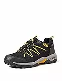 Brütting Mount Hunter Low Herren Trekking- & Wanderhalbschuhe, Schwarz Schwarz Gelb, 44 EU