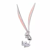 Holibanna Bunny Ohrringe Nette Emaille Single Ohrringe Ostern Sterling Silber Empfindliche für Frauen