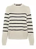 VERO MODA VMSABA Plain LS O-Neck Pullover GA NOOS