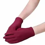 Xinsheinelry 2er Pack stilvolle farbige Handschuhe, elegante Präsentationsfäustlinge, langlebige Handschuhe für Hochzeiten, Ausstellungen und Geschäftstreffen Stilvoll