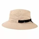 TOP-EX Kühlender Fischerhut Herren Atmungsaktiv UPF 50 Sonnenhut Damen Sommer Outdoor Hut mit Breiter Krempe Faltbar Safari Hut Wanderhut Khaki XL