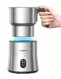 PARIS RHÔNE Milchaufschäumer, 4-in-1 500ML Milchaufschäumer Elektrisch Induktion, Spülmaschinenfest, für heißer Schokoladen, Heißer/Kalter Milchschaum, Warme Milch
